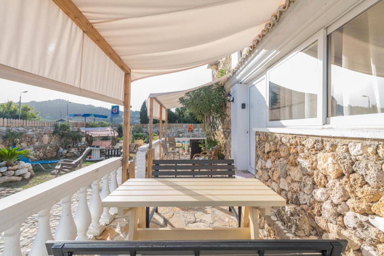 Vila Stelios Stone House Sinarades Kouramádes Exteriér fotografie