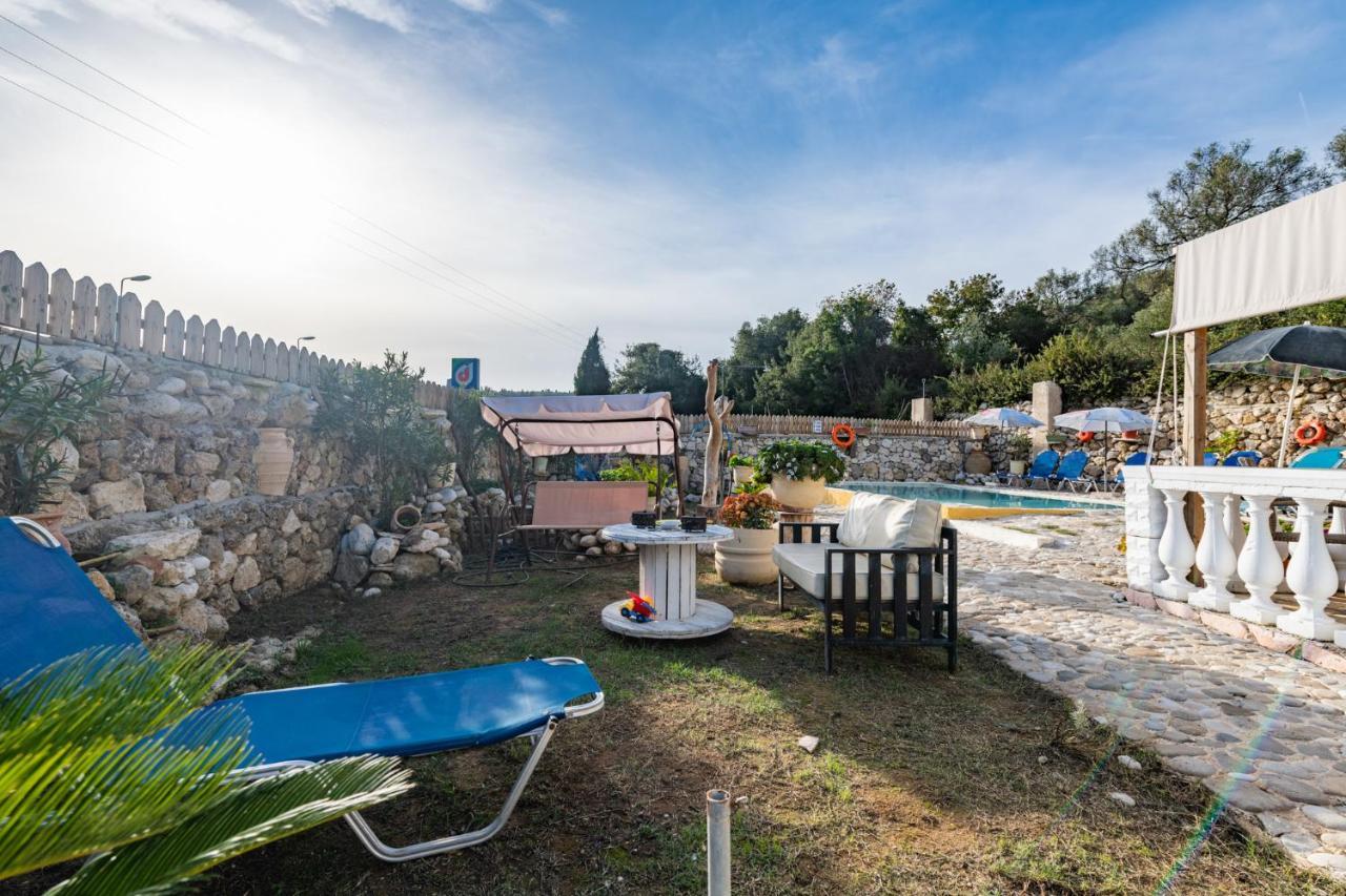 Vila Stelios Stone House Sinarades Kouramádes Exteriér fotografie
