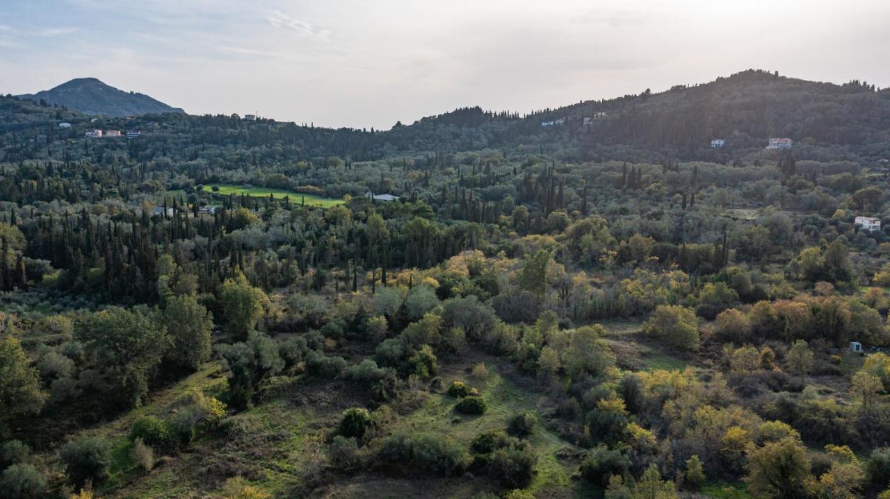 Vila Stelios Stone House Sinarades Kouramádes Exteriér fotografie