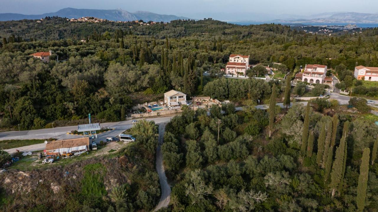 Vila Stelios Stone House Sinarades Kouramádes Exteriér fotografie